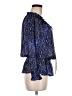 Cynthia Steffe 100% Polyester Blue Long Sleeve Blouse Size M - photo 4