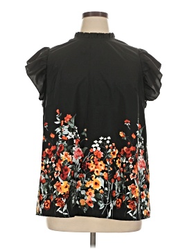 Shein Curve Short Sleeve Blouse