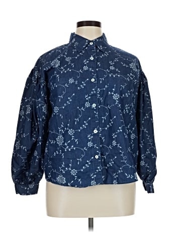 Kaktus 3/4 Sleeve Blouse (view 1)