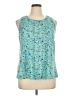 Shein Curve 100% Polyester Teal Tank Top Size 14 Plus (1) - photo 1