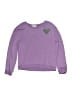 Btween Hearts Purple Sweatshirt Size 10 - photo 1