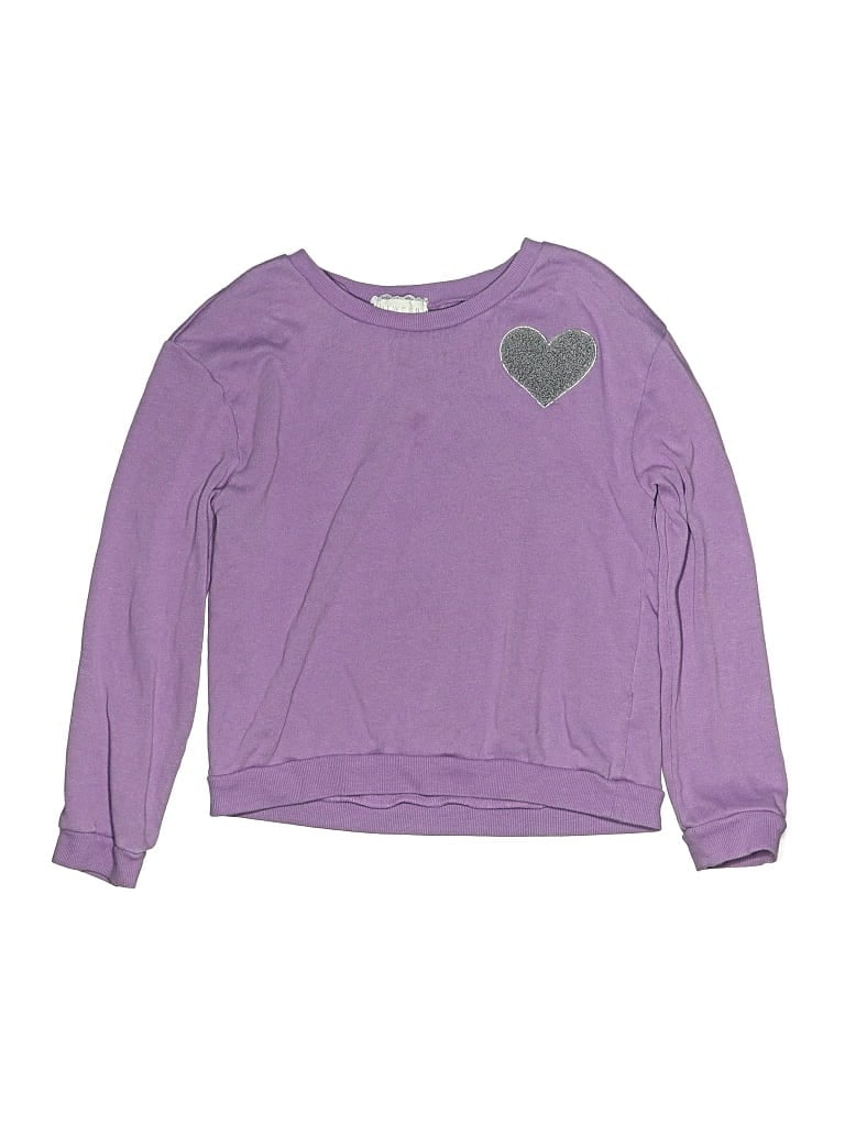 Pre-owned Btween Kids' Sweatshirt In Purple