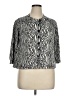 Madison 100% Cotton Silver Cardigan Size XL - photo 1