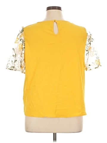 Shein Curve Short Sleeve Top (view 2)