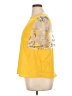 Shein Curve 100% Polyester Yellow Short Sleeve Top Size 14 Plus (1) - photo 5