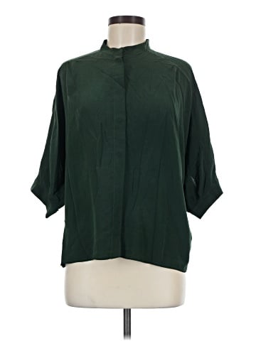 Negarin 3/4 Sleeve Silk Top (view 1)