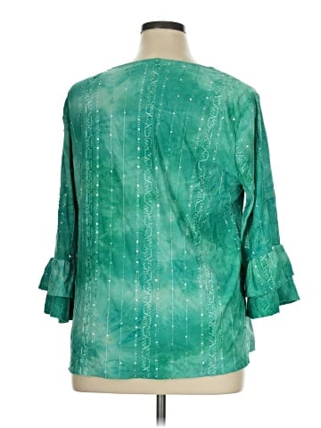Coral Bay 3/4 Sleeve Blouse (view 2)