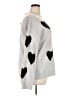 Newbury Kustom 100% Polyester Hearts Gray Pullover Sweater Size 2XL - photo 4