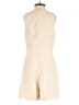 Halston 100% Polyester Solid Ivory Romper Size 0 - photo 2