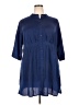 Lane Bryant 100% Polyester Blue 3/4 Sleeve Blouse Size 18 - 20 Plus - photo 1