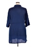 Lane Bryant 100% Polyester Blue 3/4 Sleeve Blouse Size 18 - 20 Plus - photo 2