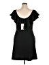 Point Solid Black Casual Dress Size XL - photo 2