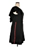 Point Solid Black Casual Dress Size XL - photo 4