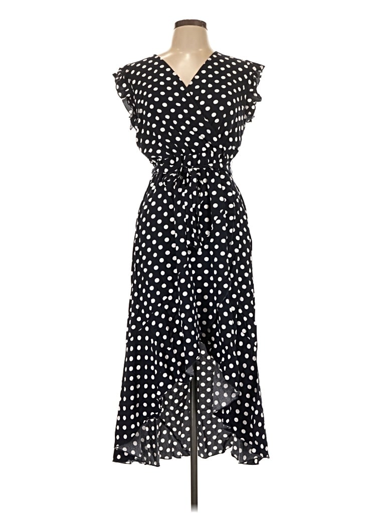 Pre-owned Grecerelle Casual Dress In Black