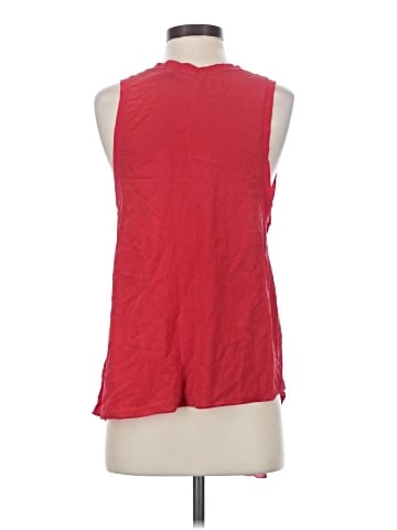 Trouve Sleeveless Silk Top (view 2)