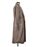 Steve Madden 100% Polyester Gray Trenchcoat Size XS - photo 4