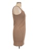 Assorted Brands Solid Tan Casual Dress Size L - photo 4
