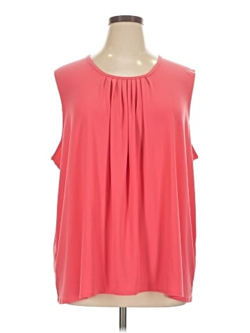 Maggie Barnes Sleeveless Blouse (view 1)