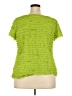 Cato Green Short Sleeve Blouse Size 18 - photo 2