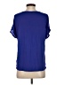 Mossimo 100% Polyester Blue Short Sleeve Blouse Size S - photo 2
