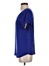 Mossimo 100% Polyester Blue Short Sleeve Blouse Size S - photo 5