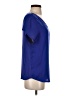 Mossimo 100% Polyester Blue Short Sleeve Blouse Size S - photo 4