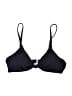 Unbranded Solid Black Swimsuit Top Size S (estimated) - photo 1