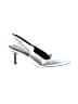 Vince. Metallic Silver Heels Size 8 1/2 - photo 1