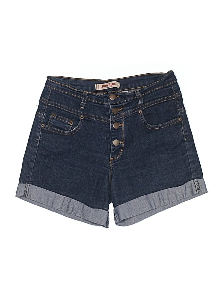 Pre-owned Judy Blue Denim Shorts In Blue