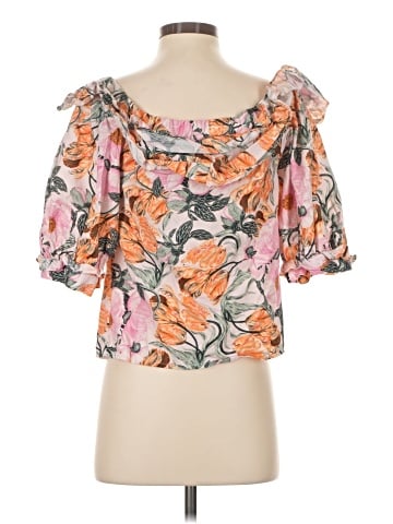 Cecilia Pettersson exclusively for Anthropologie Short Sleeve Blouse (view 2)