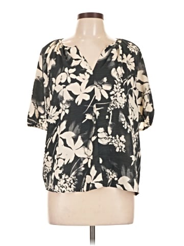 Simply Vera Vera Wang Short Sleeve Blouse (view 1)
