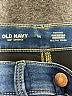 Old Navy Solid Blue Jeans Size 14 - photo 3