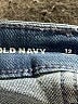 Old Navy Solid Blue Jeans Size 12 - photo 7