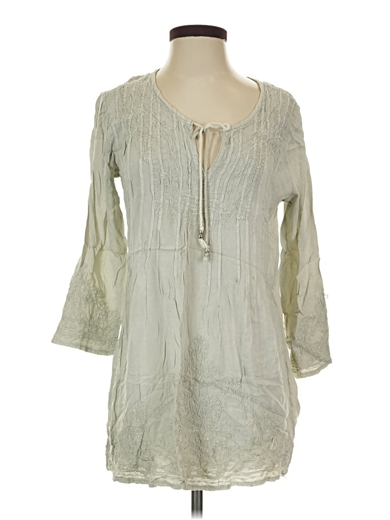 Pre-owned Solitaire Casual Dress In Gray