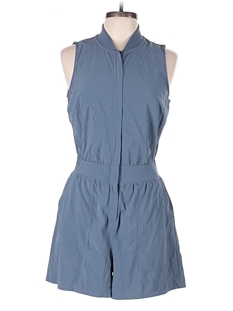 Pre-owned Athleta Romper In Blue