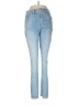 Express Hearts Blue Jeans Size 8 - photo 1