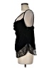 BCBGMAXAZRIA 100% Polyester Black Sleeveless Blouse Size M - photo 5