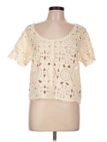 Jessica Simpson Short Sleeve Blouse (view 1)