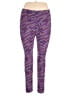 Lularoe Print Purple Leggings Size 1X (Tall & Curvy) - photo 1
