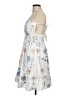 Unbranded 100% Polyester Floral White Casual Dress Size M - photo 5