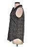 Ann Taylor LOFT 100% Polyester Black Sleeveless Blouse Size L - photo 5