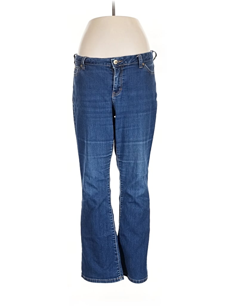 Pre-owned Jennifer Lopez Jeans In Blue