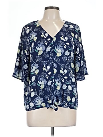 Apt. 9 Short Sleeve Blouse (view 1)