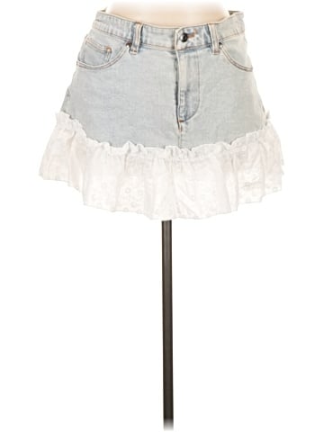 Sweet Society Denim Skirt (view 1)