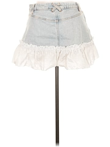 Sweet Society Denim Skirt (view 2)