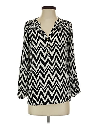 Lilly Pulitzer 3/4 Sleeve Silk Top (view 1)