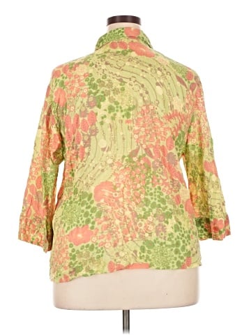 Cj Banks 3/4 Sleeve Blouse (view 2)