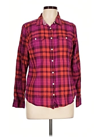 St. John's Bay Long Sleeve Button-Down Shirt (view 1)