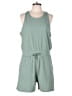 Sweaty Betty Solid Green Romper Size XL - photo 1