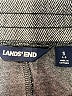 Lands' End Solid Chevron-herringbone Gray Formal Skirt Size S - photo 4